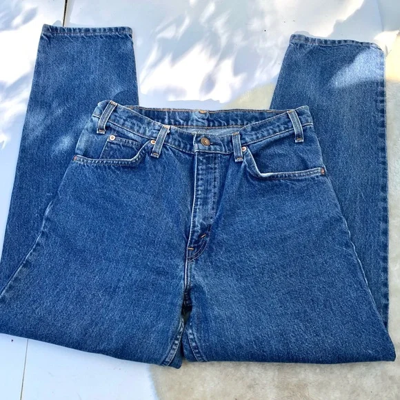 *🎉HP🎉 Vintage Levi's550 Tapered Orange Tab Size 32